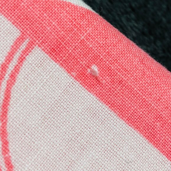 Vintage 70s Truprest Daringly Danish Pink Pillowcase SINGLE: Mod Geometric - Picture 13 of 14